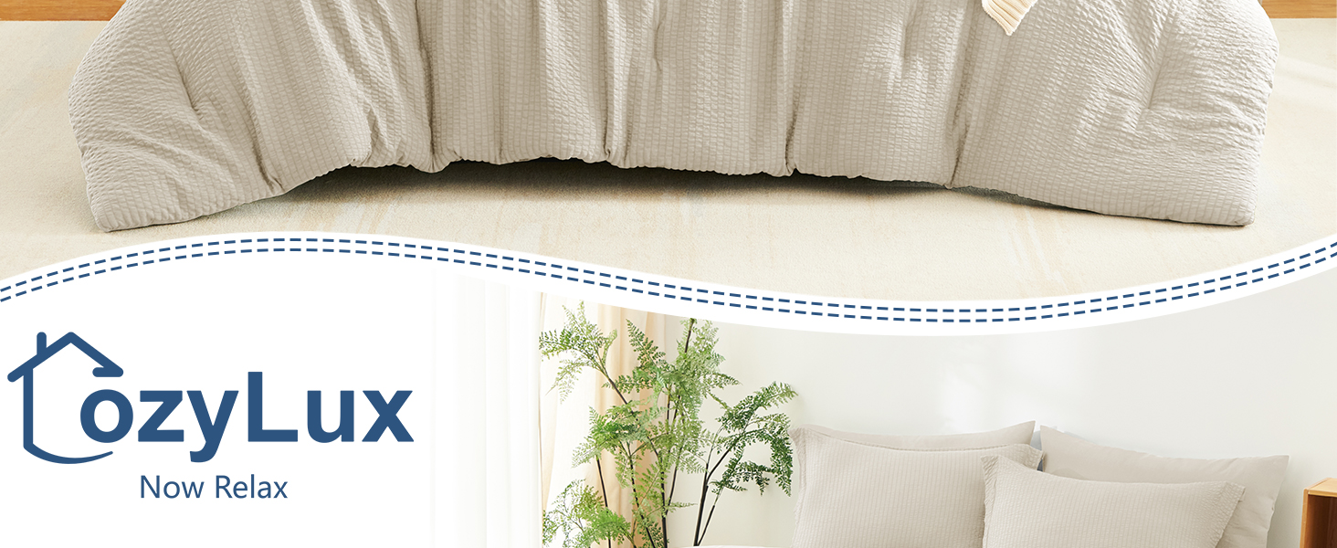 seersucker bed in a bag