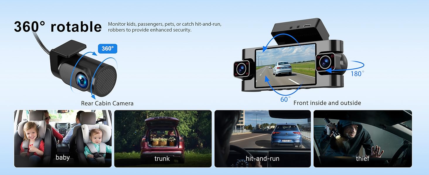 4K dash cam