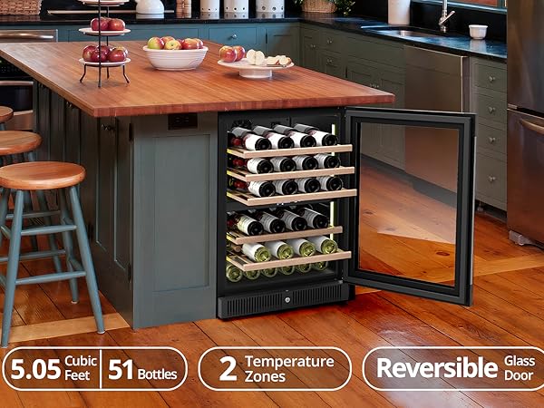 パンディロ　CONTEMPORANEA PDMV105CR Amazon.com: Frostronics 24 Inch Dual Zone Wine Refrigerator, 51