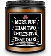 Homsolver 70th Birthday Gifts for Men Women, 9OZ Lavender Scent 1955 70th Birthday Candle for Him...