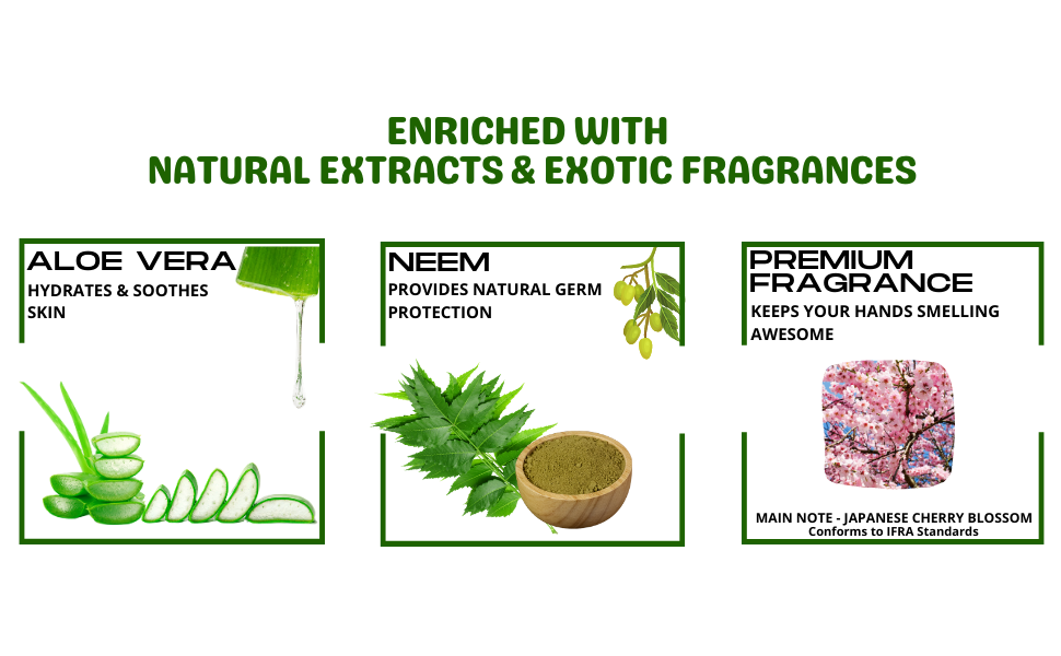 Klyntra Foaming Handwsah - with goodness of Neem and Aloe Vera and Exotic Lemon Fragrance
