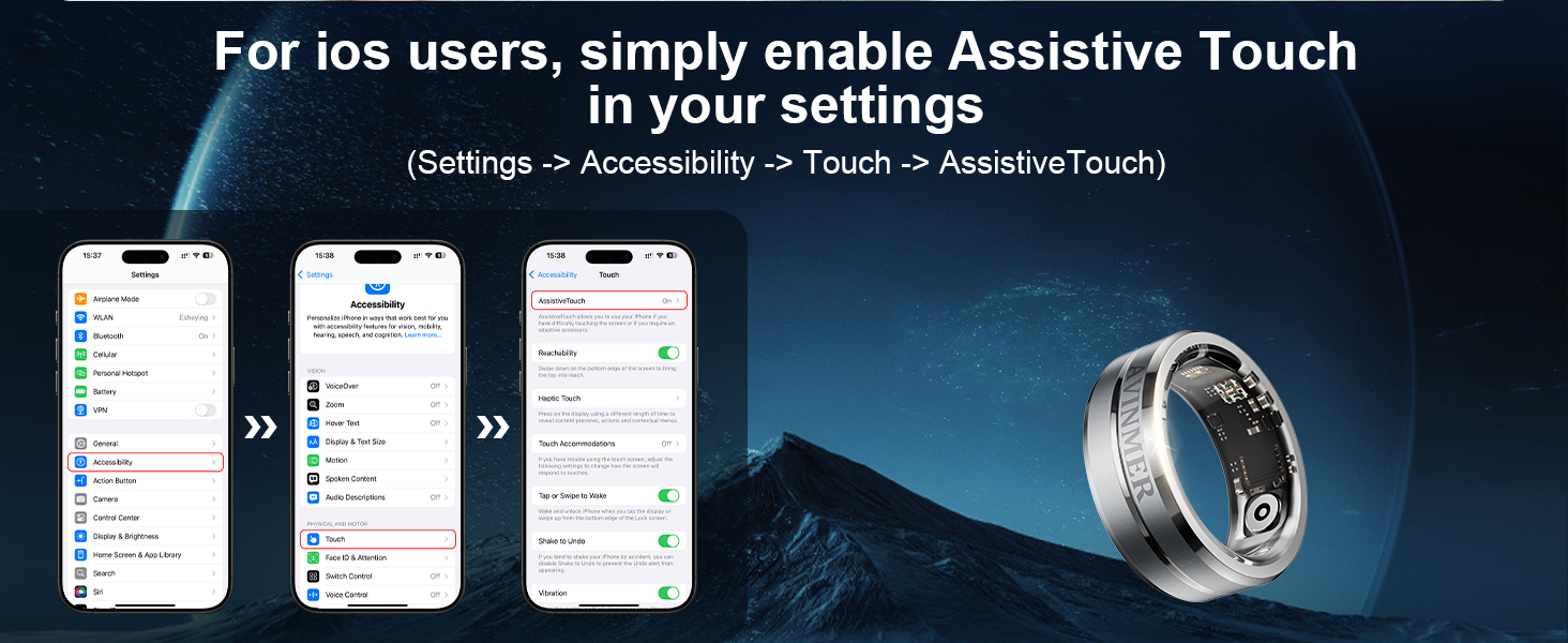 avinmer smart ring
