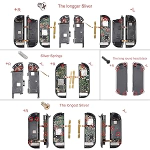 Amazon.co.jp: eXtremeRate Switchに対応用カスタムDIY交換