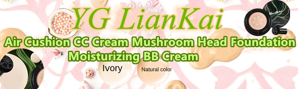 Air Cushion CC Cream Mushroom Head Foundation, Moisturizing BB Cream