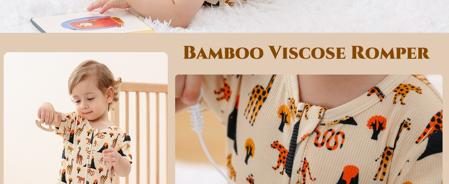 baby bamboo romper