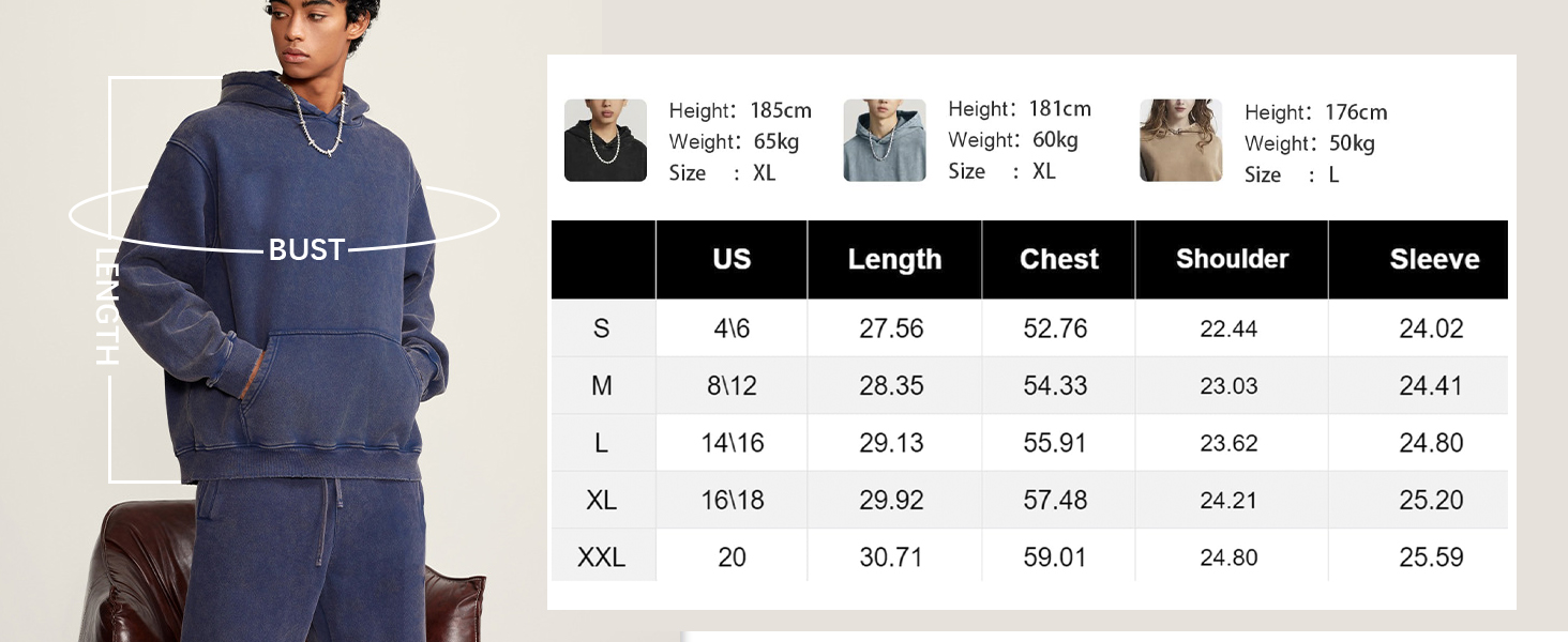 sweatshirt size