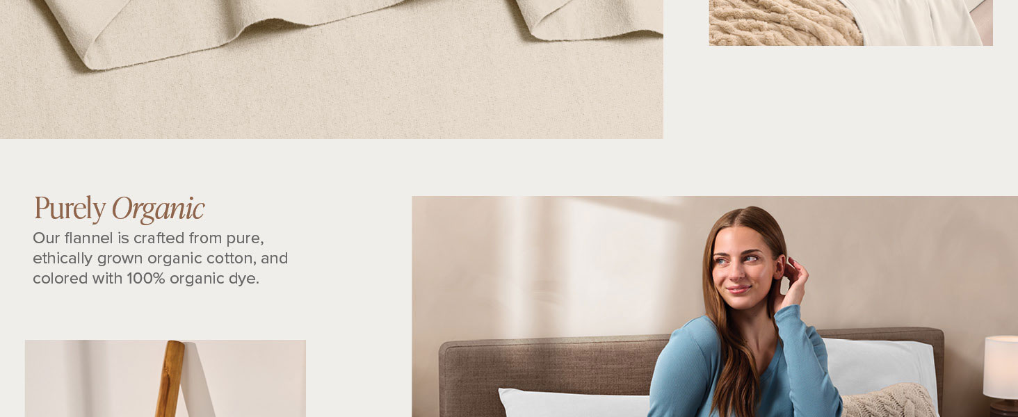 Organic Flannel Sheet Set