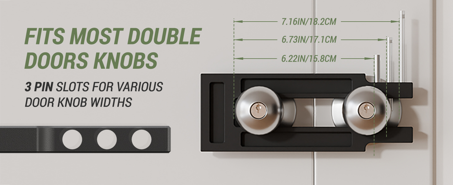 French Door Locks for Double Doors