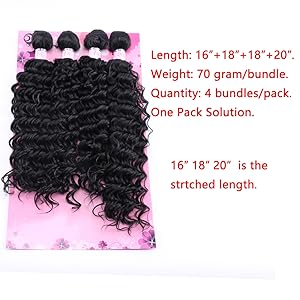 deep wave bundles black