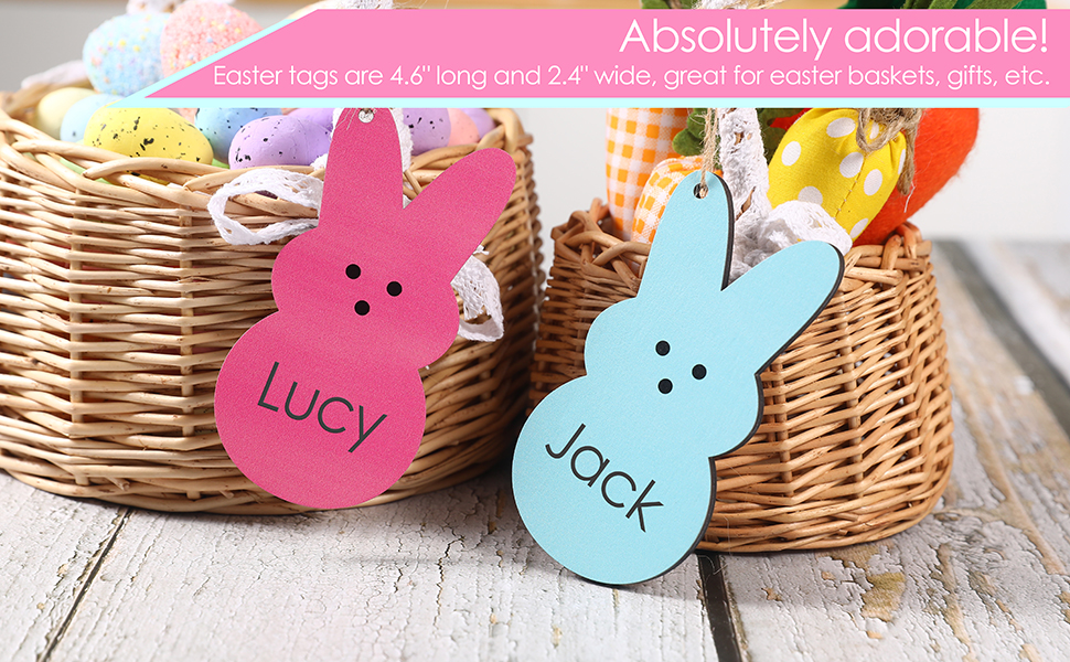 Amazon.com: Easter Decorations-12PCS Easter Basket Name Tags-DIY Blank Wooden Easter Bunny Tag-Farmhouse Easter Gifts Tags for Easter Spring Party Favor Decoration Supplies (Bunny) : Home & Kitchen amazon-com-easter-decorations-12pcs-easter-basket-name-tags-diy-blank-wooden-easter-bunny-tag-farmhouse-easter-gifts-tags-for-easter-spring-party-favor-decoration-supplies-bunny-home-kitchen