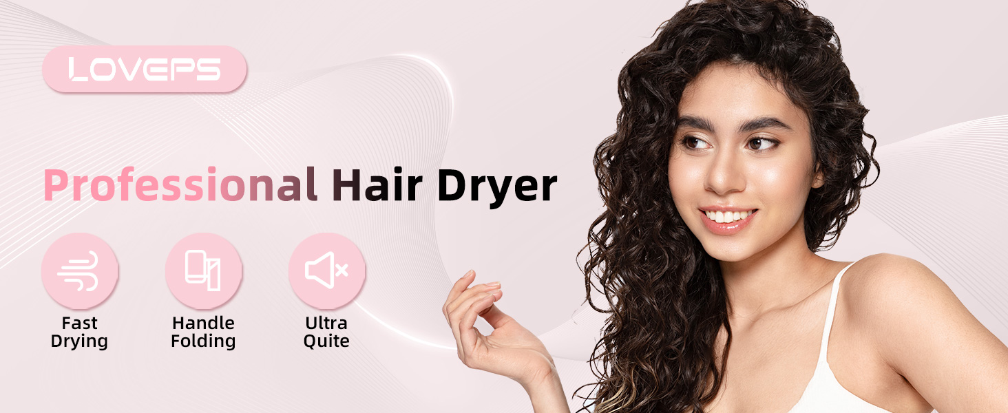 Low noise and fast drying technology