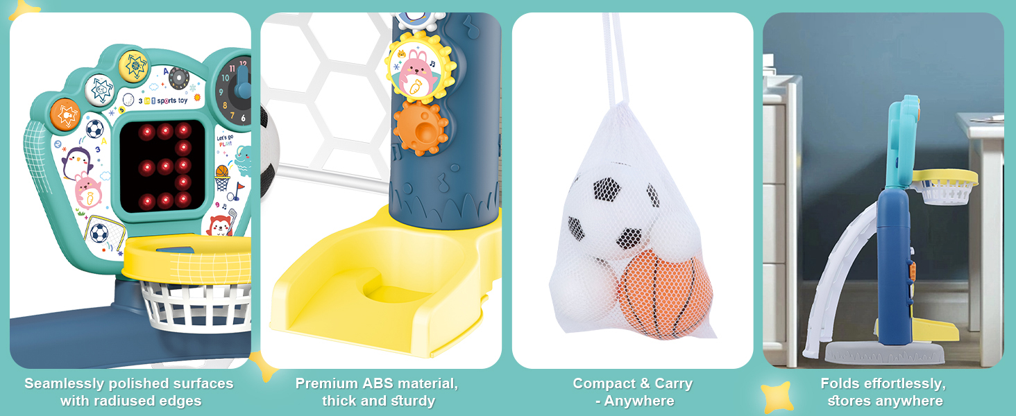 Safe & Durable for Active Play