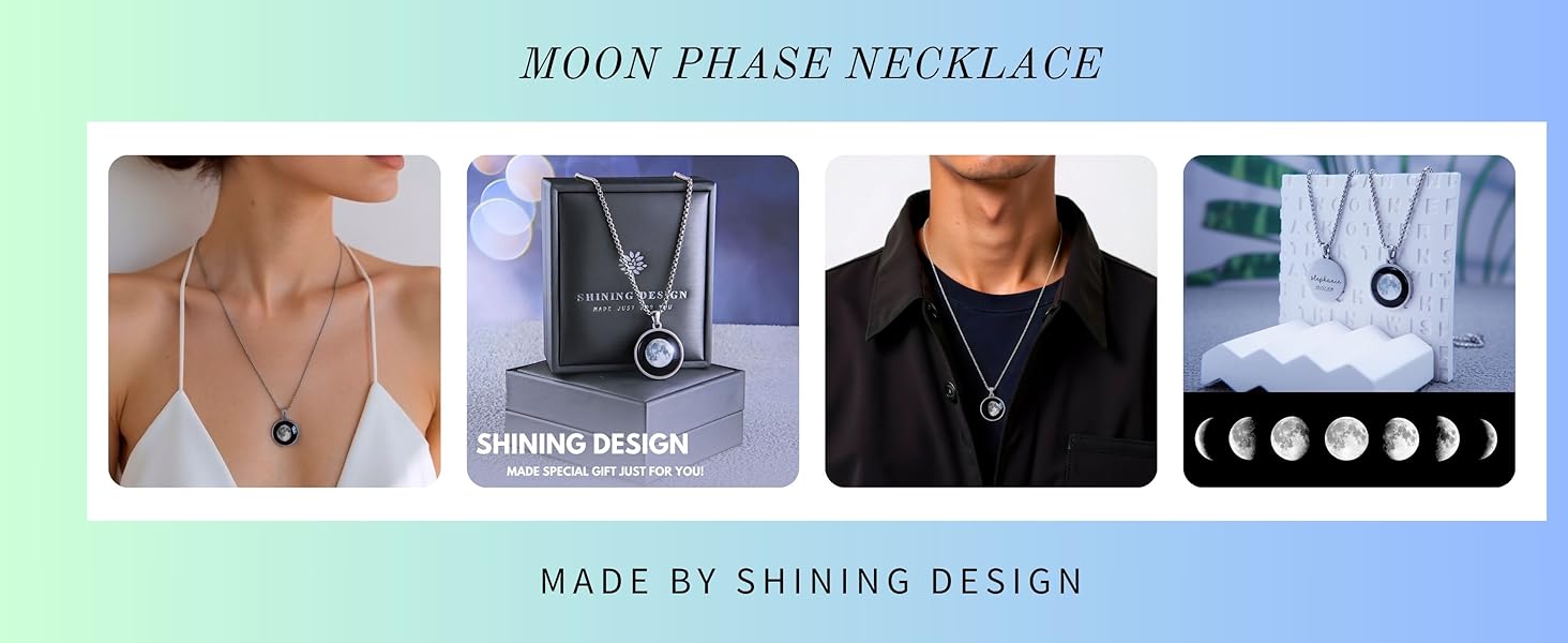 Moon Phase Necklace