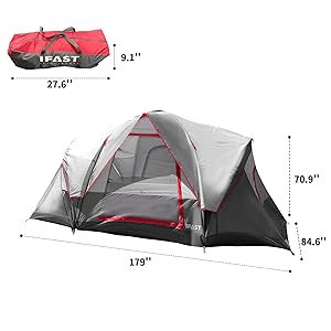6 person large tent
