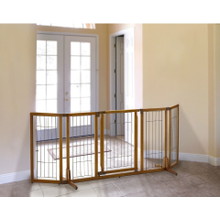 Amazon.co.jp: リッチェル 木製おくだけドア付ペットゲートH ワイド