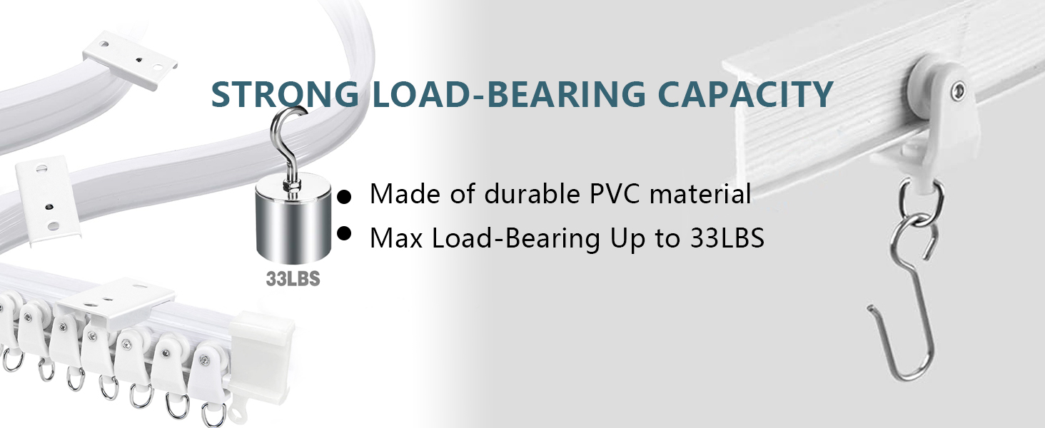 Flexible Curtain Track