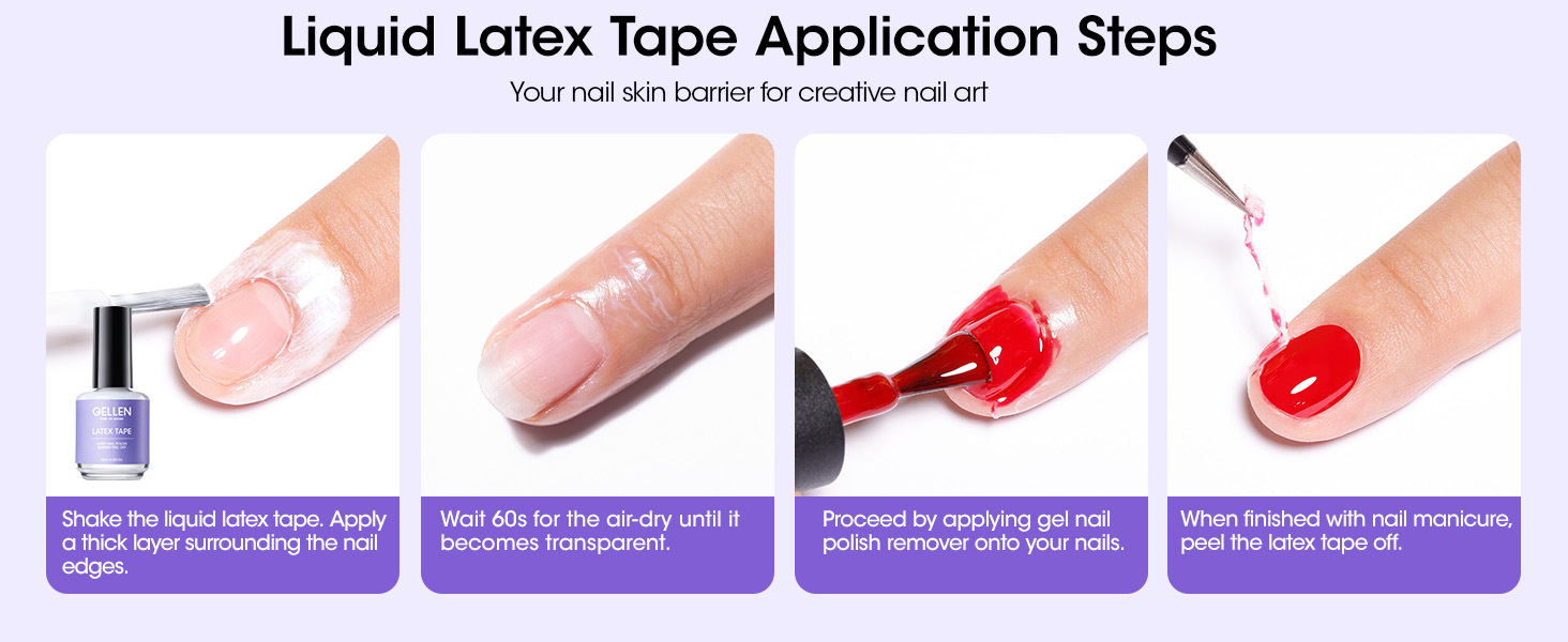 gellen gel nail polish remover for nails