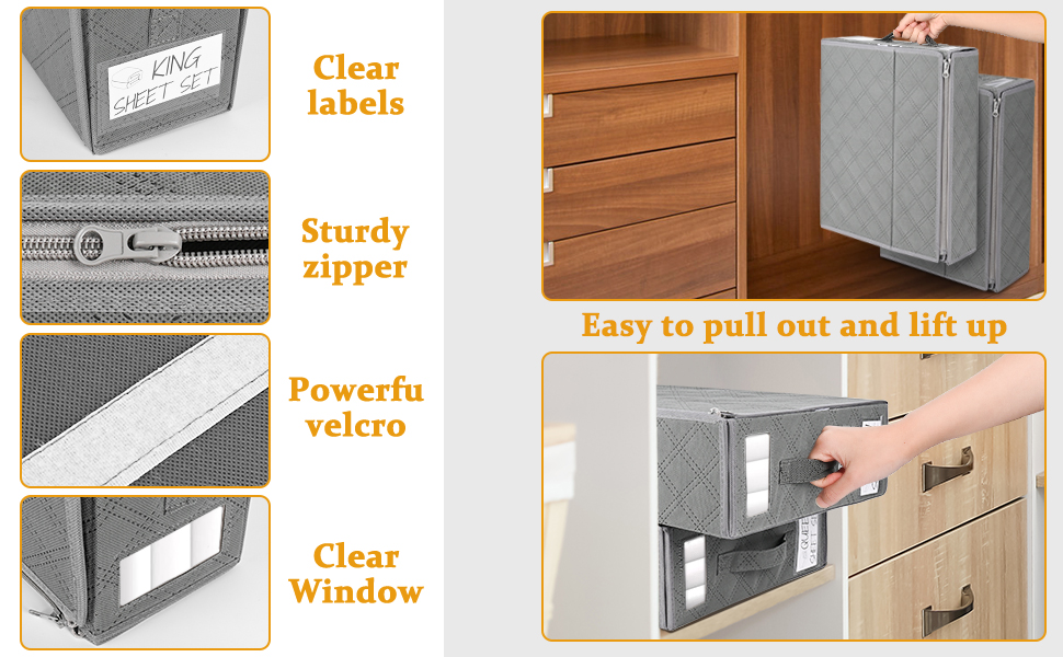 Furniok Bed and Storage for Queen or