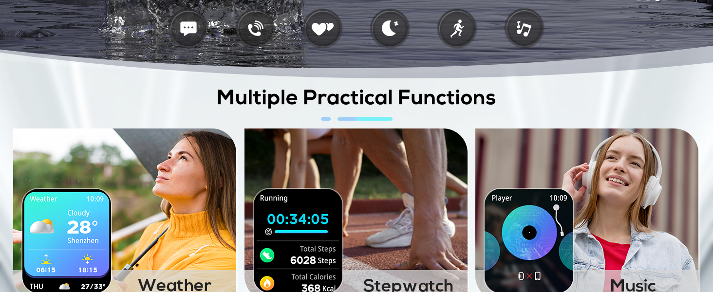 TRAUSI Smart Watches