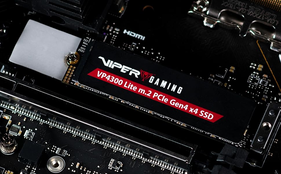新品未開封 VIPER VP4300 M.2 Gen4 1TB 7400MB/秒 Viper VP4300 Lite 4TB M.2 PCIe Gen4 SSD - Blazing Fast for PS5