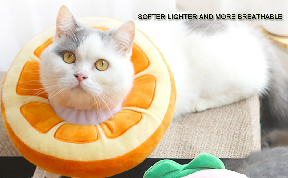 Cat Cone Collar Soft, Fiber and Super Soft Fabric