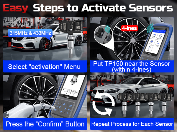 tire pressure activation tool