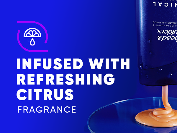 Infused with refreshing citrus fragrance
