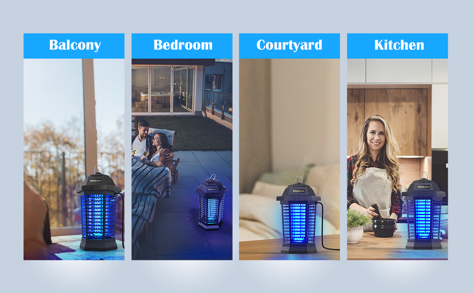 Klahaite Bug Zapper for Outdoor and Indoor, 4200V High