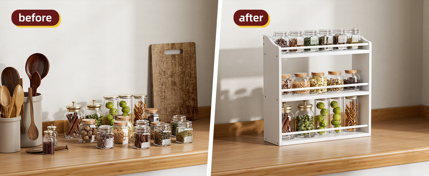 counter top spice rack