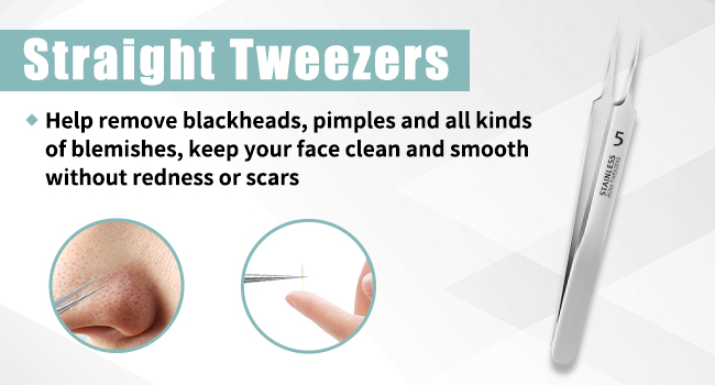 straight  tweezers