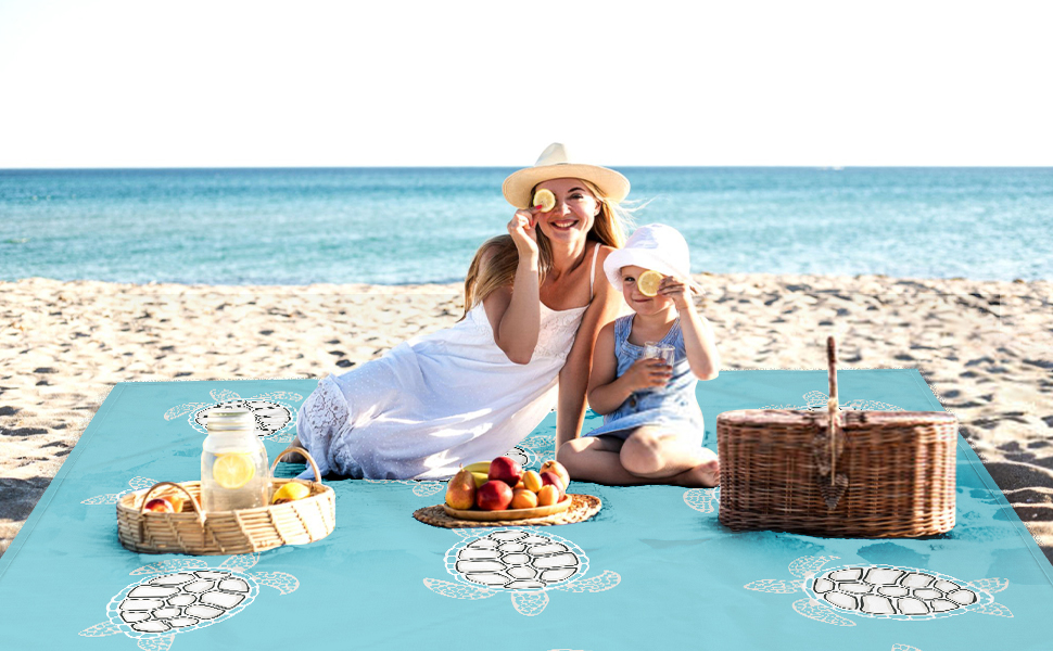 sandless beach blanket