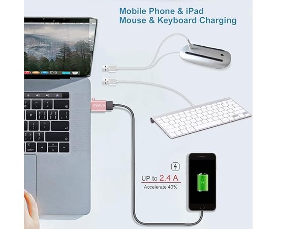 Amazon | MOSISO USB C to USB 変換アダプタ 2個セット、対応