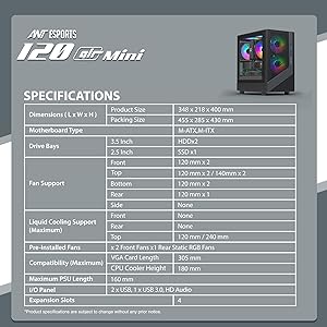 specifications