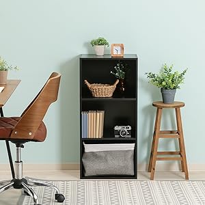 Amazon｜不二貿易(Fujiboeki) カラーボックス 3段 幅41.8×奥行29
