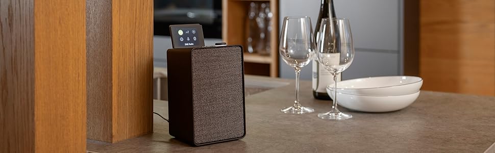 pure evoke spot,evoke spot,sistema musicale,radio,dab,dab plus,spotify,bluetooth,streaming,fm,pure