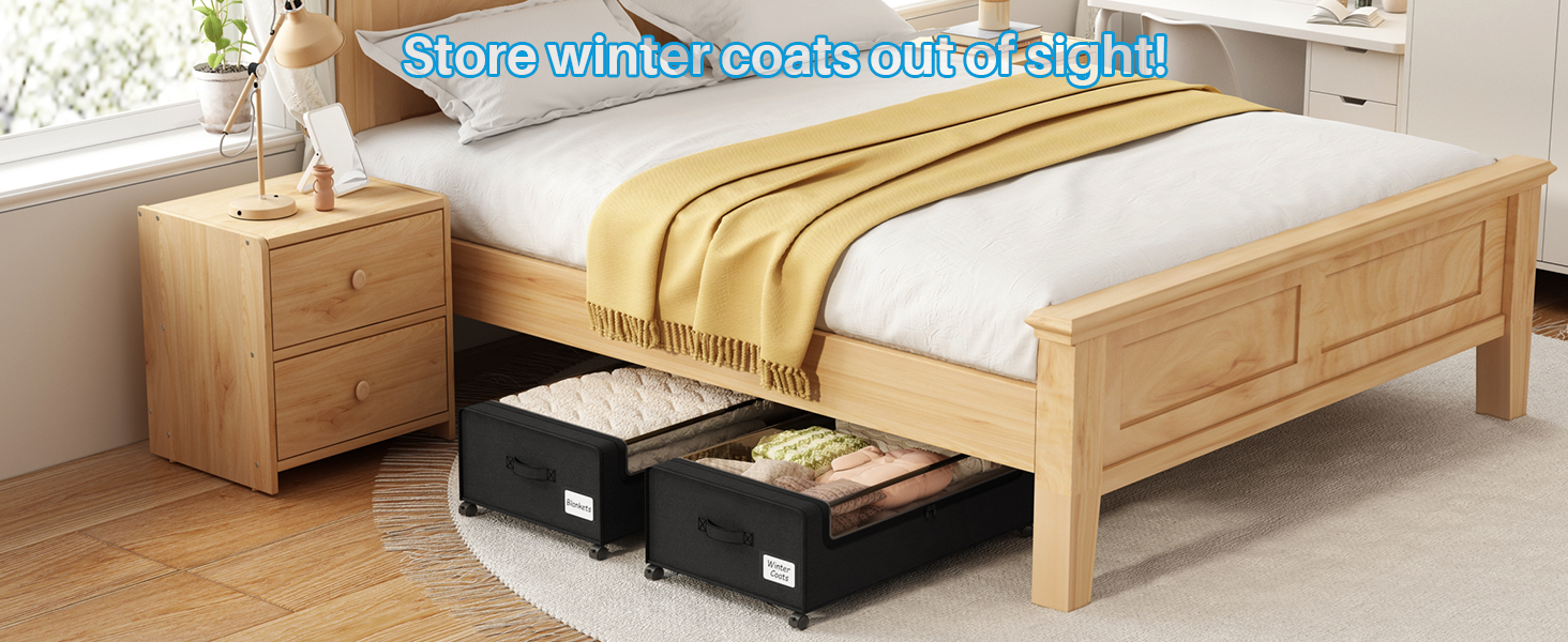 underbed shoe storage