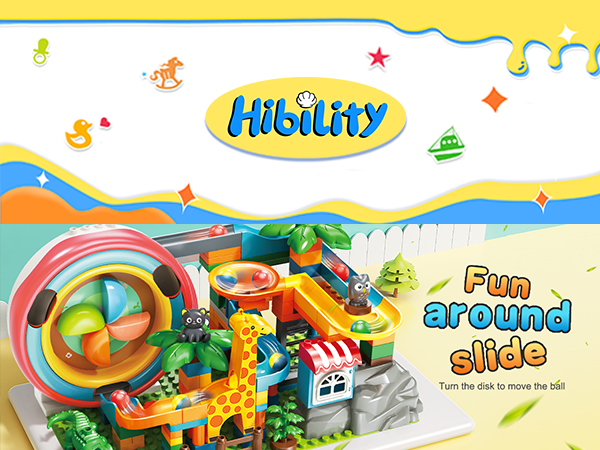 Amazon.com: HIBILITY Electric Marble Run Building Blocks for