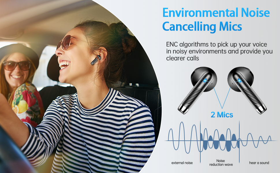 bluetooth earbuds in ear