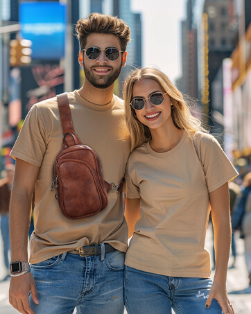 Small Sling Bag for Women Man
