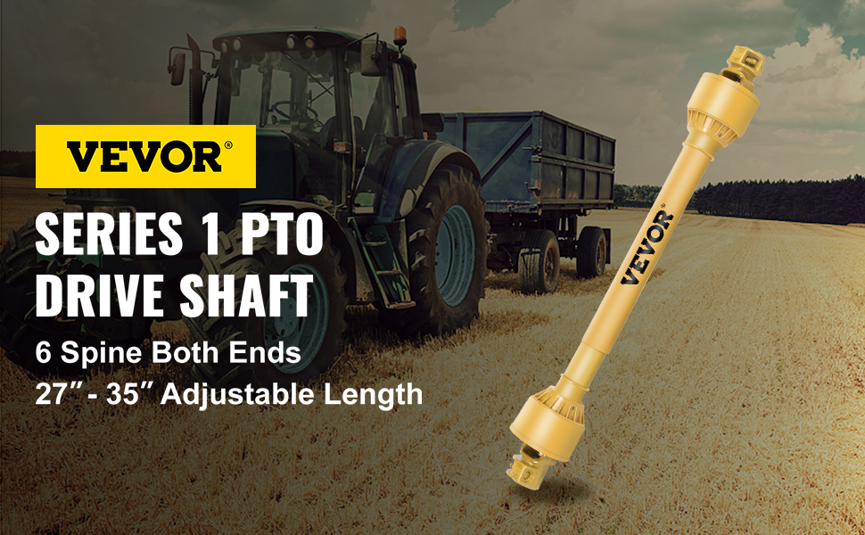 Amazon.com: VEVOR PTO Shaft, 1-3/8