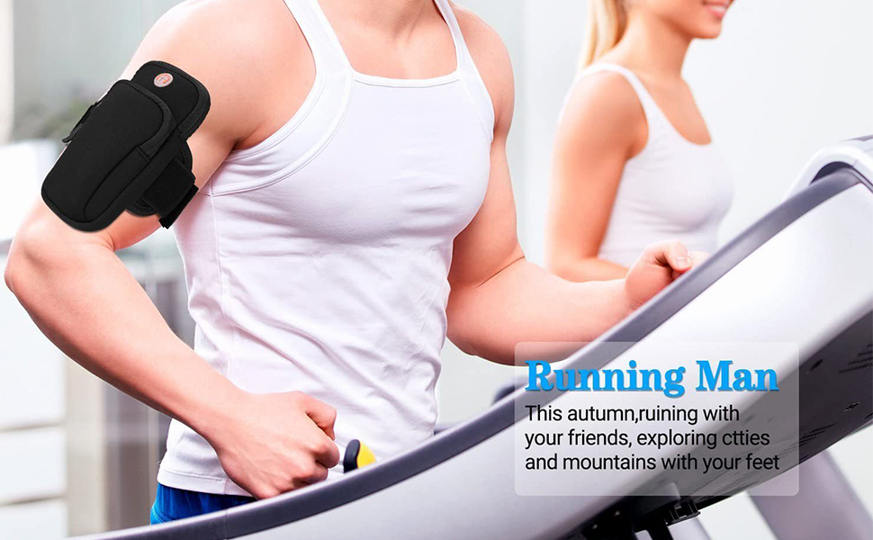 ECVV Phone Arm Bag Armband Cell Phone Holder for Running Gym Sports