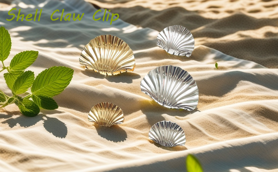 Shell Claw Clip