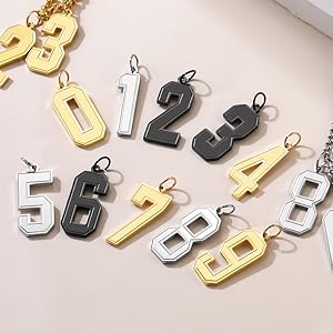 number pendant