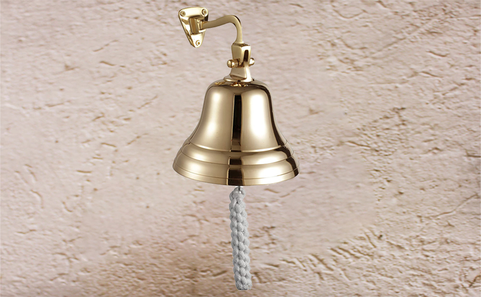 bell chrome home decor maritime school
