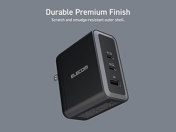 Elecom Wall Charger 100 watt 3 Port