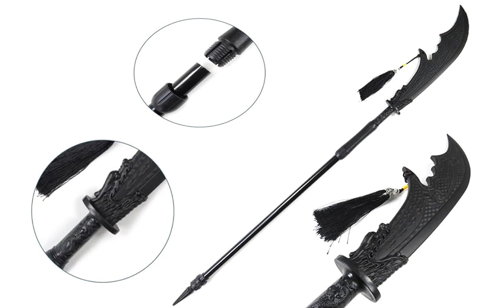 青龍偃月刀 模造刀 鑑賞用 武具 舞踊刀 古兵器 青龍偃月刀 模造刀 鑑賞用 武具 舞踊刀 古兵器 - メルカリ