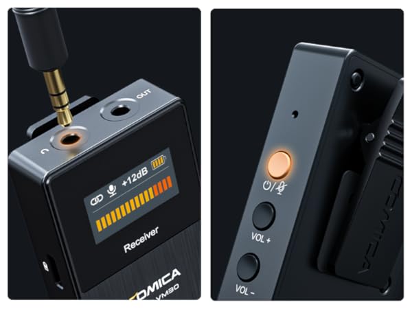 Amazon | COMICA VM30 ビデオガンマイク ワイヤレス+有線