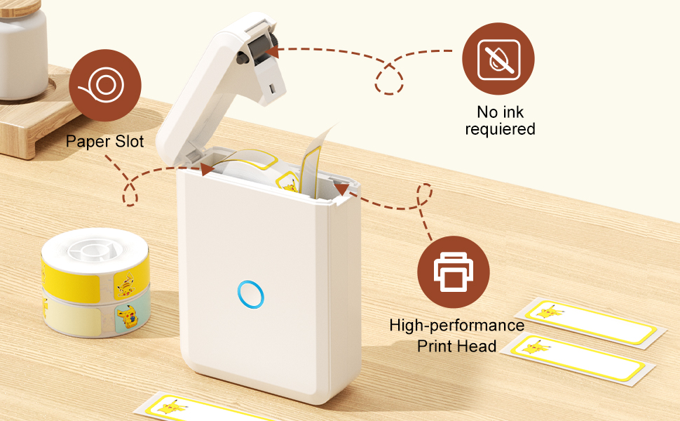 NIIMBOT D110 Mini Bluetooth Labelling Device Handheld Thermal Label