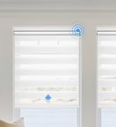 Motorized Zebra Blinds with Remote Control