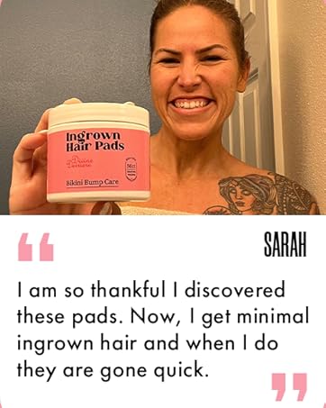 Ingrown Hair Pads Razor Bump Stopper Ingrown Hair Razor Bumps Bikini Bump Topicals Ingrown